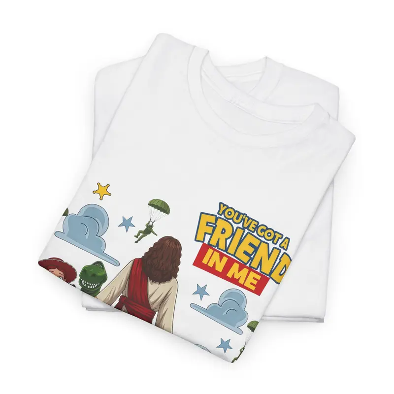 Comfort Colors You've Got A Friend In Me Woody & Buzz Graphic Shirt