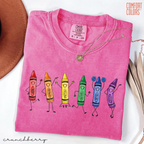 Comfort Colors Funny Teacher Life Shirt – Happy Doodle Back to School Tee, Preschool Teacher Gift