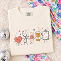 Cute Nurse Comfort Colors Shirt, Funny Medical Graphic Tee, Healthcare Worker Gift, Nurse Appreciation T-Shirt