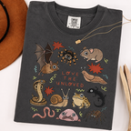 Love the Unloved Comfort Colors Shirt, Cute Weird Animal Graphic Tee, Biology Teacher Gift, Bug and Reptile Lover T-Shirt