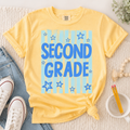 Second Grade Comfort Colors Shirt, 2nd Grade Teacher Back to School Tee, Matching Student and Teacher T-Shirt