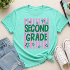 Second Grade Comfort Colors Shirt, 2nd Grade Teacher Back to School Tee, Matching Student and Teacher T-Shirt