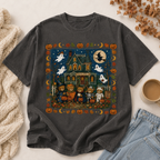 Cute Halloween Teddy Bear Shirt, Spooky Guest Haunted House Tee, Ghost Pumpkin Fall T-Shirt, Trick Or Treat Graphic Shirt