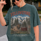 Yellowstone Do Not Pet the Fluffy Cows Comfort Colors Shirt, Funny Bison National Park Tee, Wildlife Lover Gift